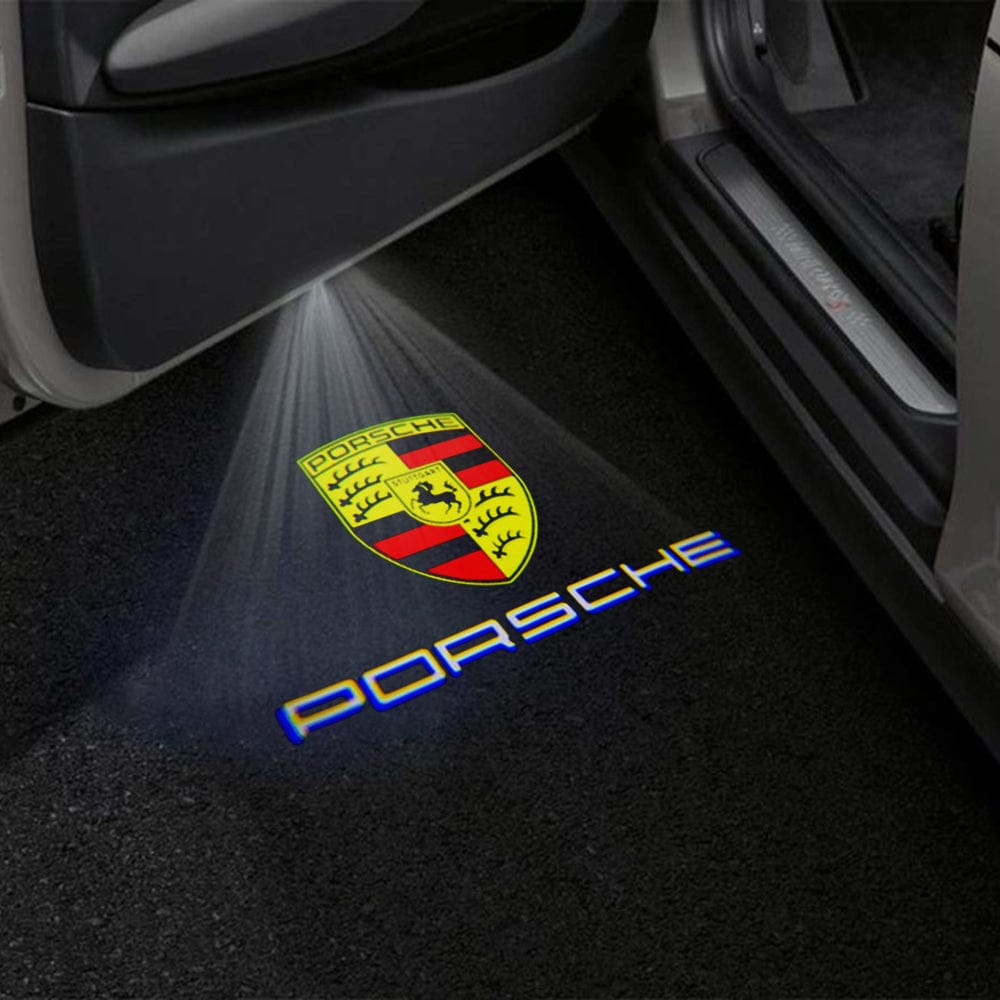 Porsche 911 Carrera 997/996 Series Premium Door Puddle Lights Multiple Designs 2004-2013